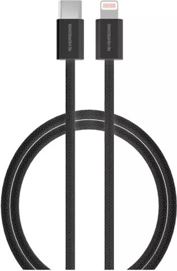 Riversong USB-C zu Lightning Kabel 27W Schwarz 1m (CL53BL)