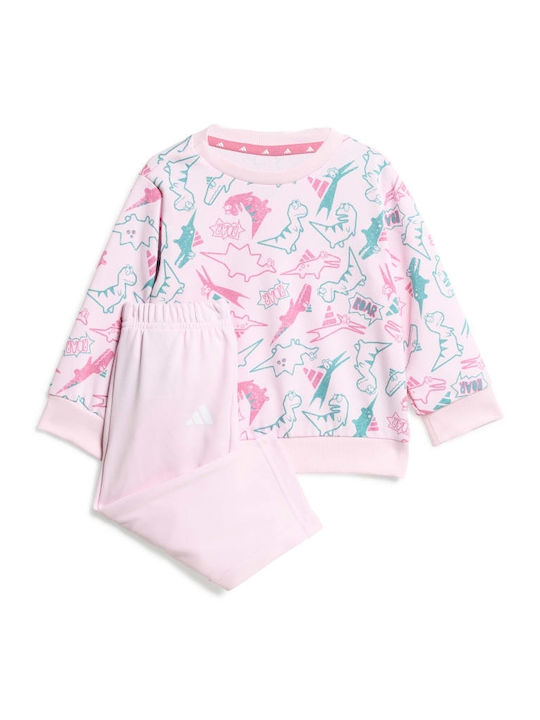 Kinder Trainingsanzüge Mit Bluse Rosa 2Stücke Sweat