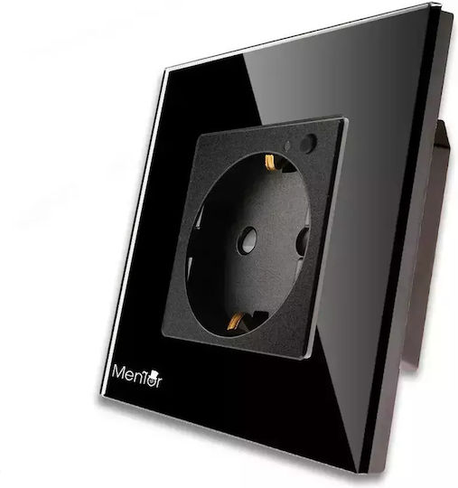 Power Socket Wi-Fi Black 1pcs