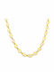 Noelia Chain Gold 8mm Neck Chain Stainless Steel 316l 50 Cm