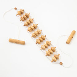 Maderotherapy Wooden Back Massage Rollers