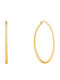 Ania Haie Earrings Silver Gold Plated Hoops