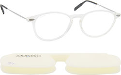 Ochelari De Protecție Împotriva Luminii Albastre Oramont Unisex Acetat Metalic Transparent/Negru 1123 Cry Ochelari De Protecție Împotriva Luminii Albastre Oramont Unisex Acetat Metalic Transparent/Negru 1123 Cry