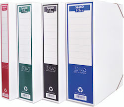 Salko File Box with Rubber Band Ondule 27x35x10cm