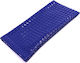 Brillenetui Flexible Blatt Pyramide Blau