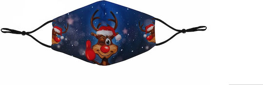 Fabric Kids Christmas Reindeer Mask Amk-109