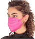 Protective Mask FFP2 Fuchsia Mask-KN95-10-(fch)...