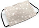 Fabric Mask 100% Cotton Triple Pleat & Nose Cli...