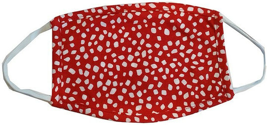 Protective Mask Children's Fabric Shirt Red 1 Piece