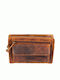 Kouros Leder Handtasche Herren LP 25 Kara Braun