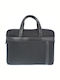 Professional Hand Shoulder Bag Annie Leather 40*30*9 Black Fabric Tsa.101.02.01.130 900-5