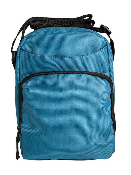 Borsetă Bărbătească Crossbody Textilă 1904 V-store Albastră