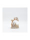 Decorative Family Under One Tree Polyresin Gray 10.5x4.5x13.5cm Estheti 819-00789