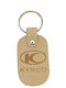 Leather Beige Keychain Kymco 6361-k