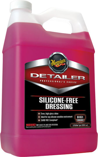 Meguiar's Detailer Silicon – Free Dressing Υγρό Γυάλισμα / Καθάρισμα για Εξωτερικά Πλαστικά 3.78lt
