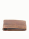 Kouros-Portofel De Piele Kr27 Maro Cognac