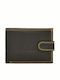 Herrenbrieftasche Aus Leder Schwarz Kappa K-1347a