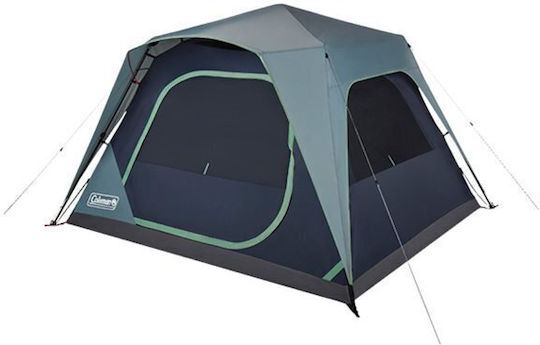 Coleman Skylodge Summer Camping Tent Blue for 4 People