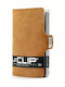 I-clip Soft Touch Caramel Herrenbrieftasche