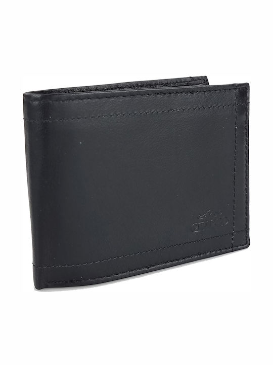 Herrenbrieftasche Echtes Leder Charro Art1373-g Schwarz