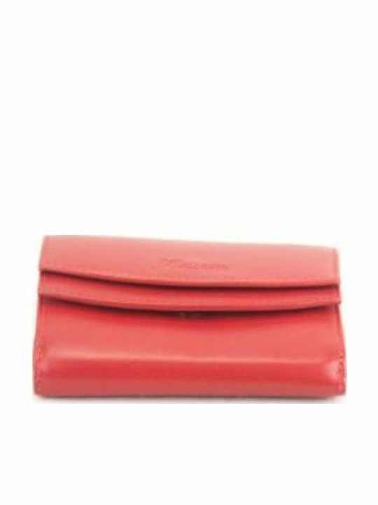 Kouros Damenbrieftasche Leder Damen-7052-Rote