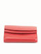 Kouros Damenbrieftasche Leder Damen-7052-Rote