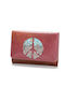 Unisex Pera Basec Wallet Wallet Peace Brown Brown