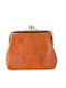V-store Coin Purse Double Clip 7758 Tabac Brown