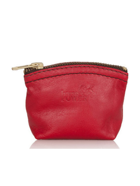 Leather Wallet Horse Power P201 Red