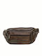 Men's Bum Bag Genuine Leather Excellent Quality Brown