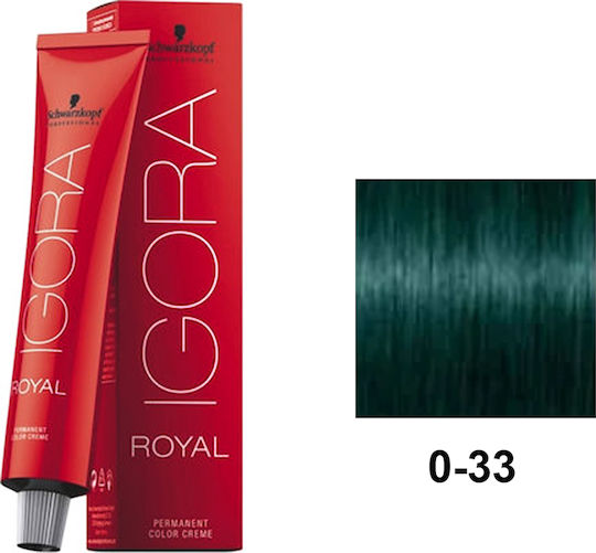 Igora Haarfärbemittel 60ml Nr 0-33 Anti-Rot Mischung