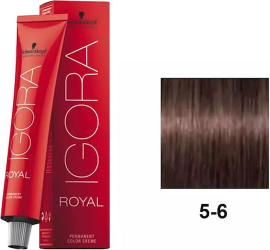Igora Vopsea De Păr 60ml Nr 5-6 Castaniu Deschis Maroniu