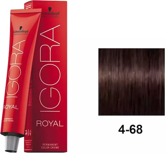 Igora Hair Dye 60ml No 4-68 Medium Chocolate Brown
