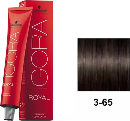 Igora Vopsea De Păr 60ml Nr 3-65 Castaniu Închis Moka