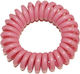Hair Scrunchie Coil Baby Pink