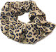 Scrunchy Μαλλιών Animal Print Yellow