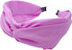 Haar Stirnband Satin Turban Mit Seidiger Textur Lila