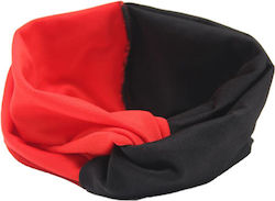 Turban Haarband Damen Schwarz Rot
