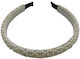 Bridal Hair Headband Pearls White