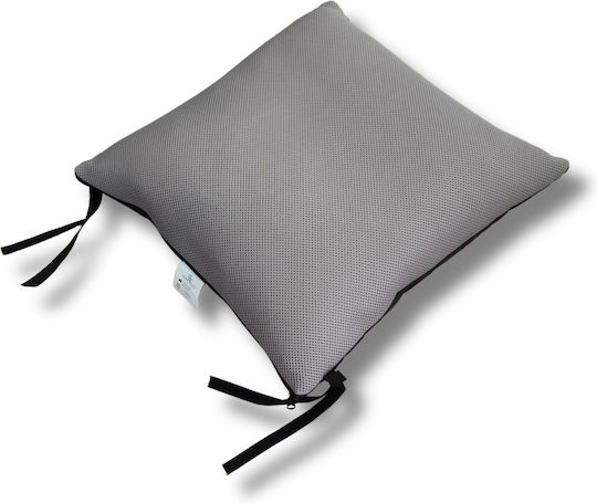 Seat Cushion Hollow Silicone Fibers 43x43x9cm Capelli Kf084343