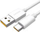 Oppo Dl136 USB 2.0 Cable USB-C male - USB-A 65W White 1m Bulk