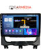 Carmedia Auto-Audiosystem für Fiat Straße 2012-2020 (Bluetooth/USB/WiFi/GPS/Apple-Carplay/Android-Auto) mit Touchscreen 9"