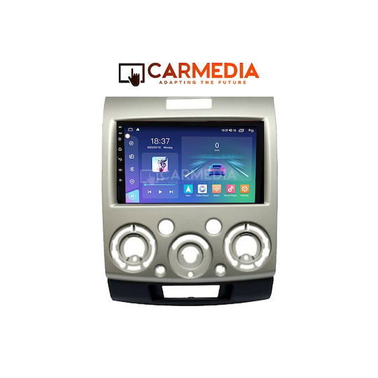 Carmedia Ηχοσύστημα Αυτοκινήτου για Ford Ranger Mazda BT-50 2006-2011 (Bluetooth/USB/WiFi/GPS/Apple-Carplay/Android-Auto) με Οθόνη Αφής 9"