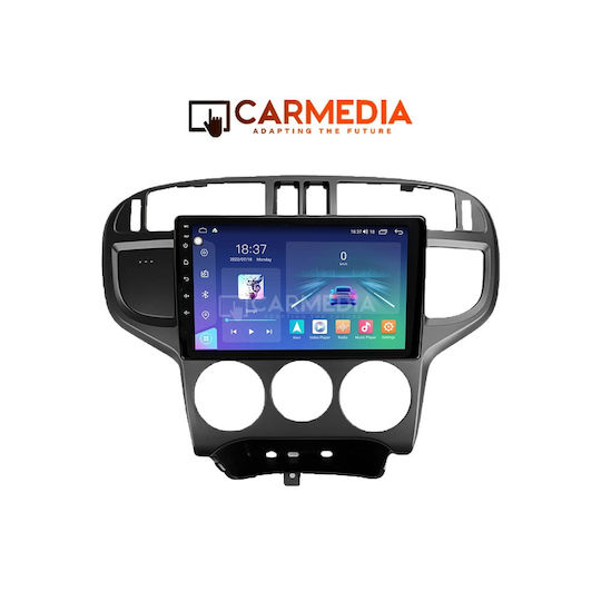 Carmedia Car Audio System for Hyundai Matrix 2001-2010 (Bluetooth/USB/WiFi/GPS/Apple-Carplay/Android-Auto) with Touch Screen 9"