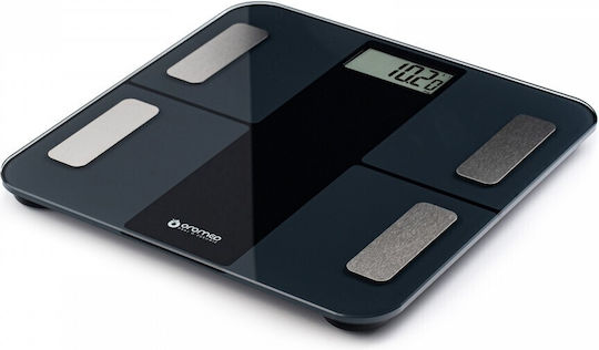 Oromed Smart Ζυγαριά 180kg με Bluetooth Μαύρη