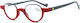 Cammello Reading Glasses +4.00 Gray Red