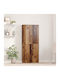 Dulap De Depozitare Pentru Birou Din Lemn 60x32x153cm