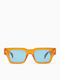 Kyme Men's Sunglasses with Brown Frame and Brown Lens 468369