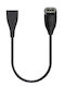 Garmin Watch Charging Cable Female Side Elbow Usb-c Type-c Vivoactive 3 Music Approach S60 Forerunner 935 Quatix 5 Fenix 5s Fenix 5x Plus Fenix 5s Plus Instinct Fenix 5x Fenix 5 Fenix 5 Plus Vívosport Vívoactive