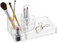 Mulex Organisationsbasis für Kosmetika mit Trennzeichen Transparent 22,3x12,7x8cm